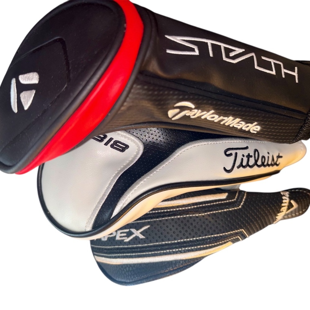 New Callaway TAYLORMADE/TITLEIST/APEX (Pack of 3) HeadCover